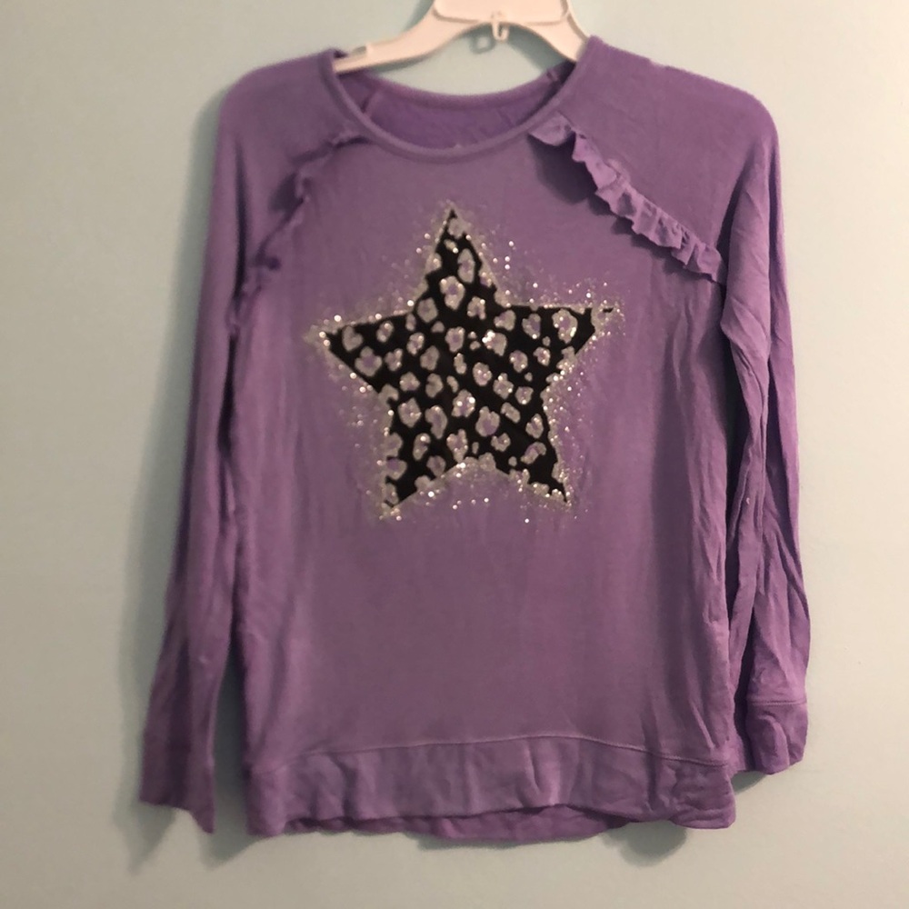 purple justice long sleeve